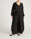 Frances Embroidered Linen Blouse - Black | Plus Size & Straight Size Women's Fashion | Universal Standard