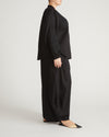 Frances Embroidered Linen Blouse - Black | Plus Size & Straight Size Women's Fashion | Universal Standard