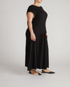 Alida Draped Liquid Jersey Top - Black | Plus Size & Straight Size Women's Fashion | Universal Standard