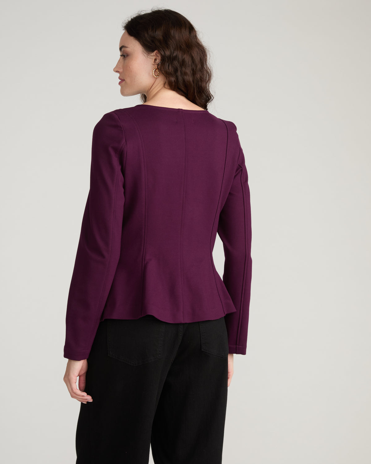 Statement Tailored Ponte Top - Gamay