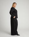Statement Tailored Ponte Top - Black Tweed | Plus Size & Straight Size Women's Fashion | Universal Standard
