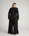 Statement Tailored Ponte Top - Black Tweed | Plus Size & Straight Size Women's Fashion | Universal Standard