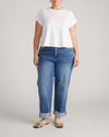 Frenchie Easy Fit Tee - White | Plus Size & Straight Size Women's Fashion | Universal Standard