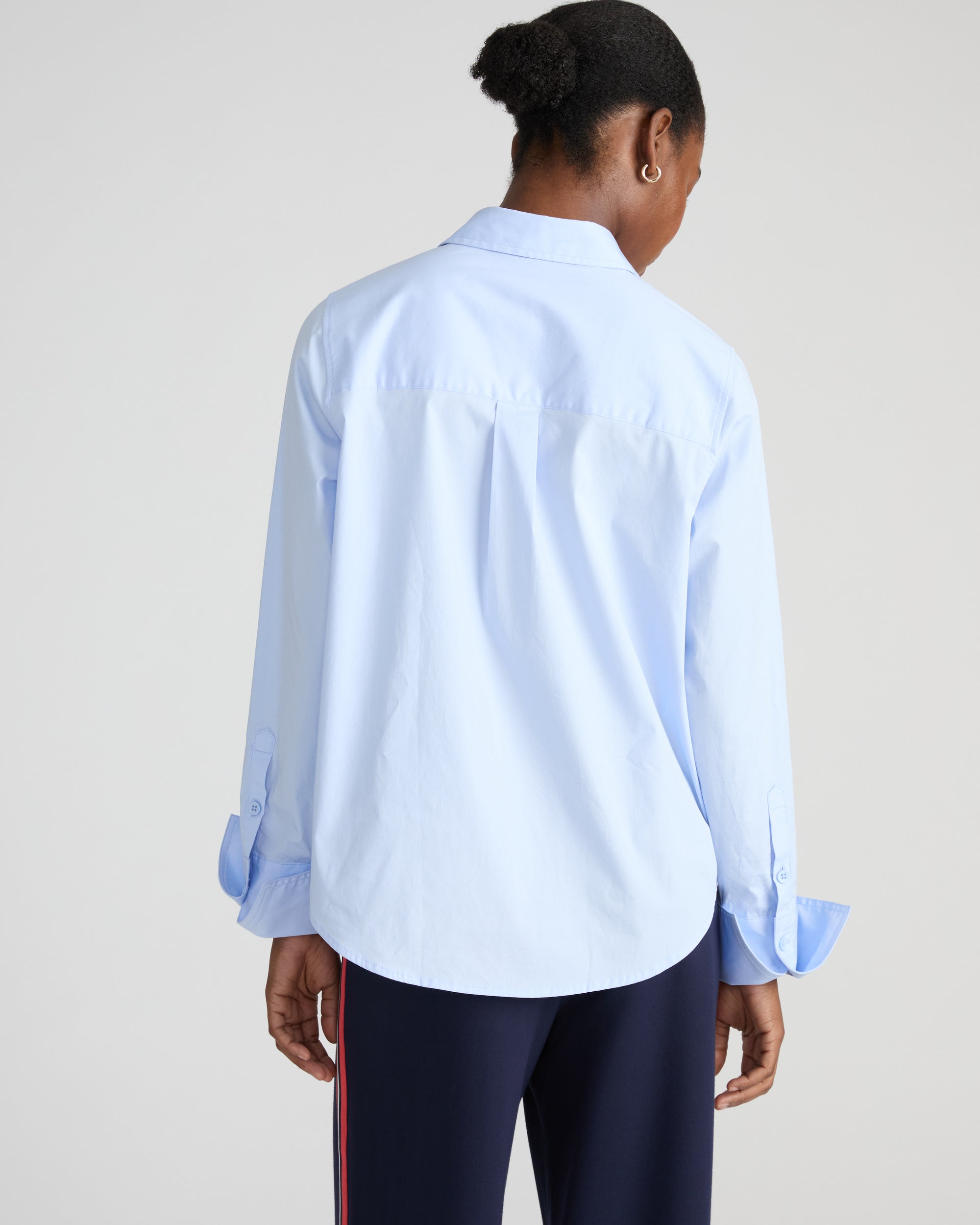 Henning x US Madison Shirt - Serene Blue | Plus Size & Straight Size Women's Fashion | Universal Standard