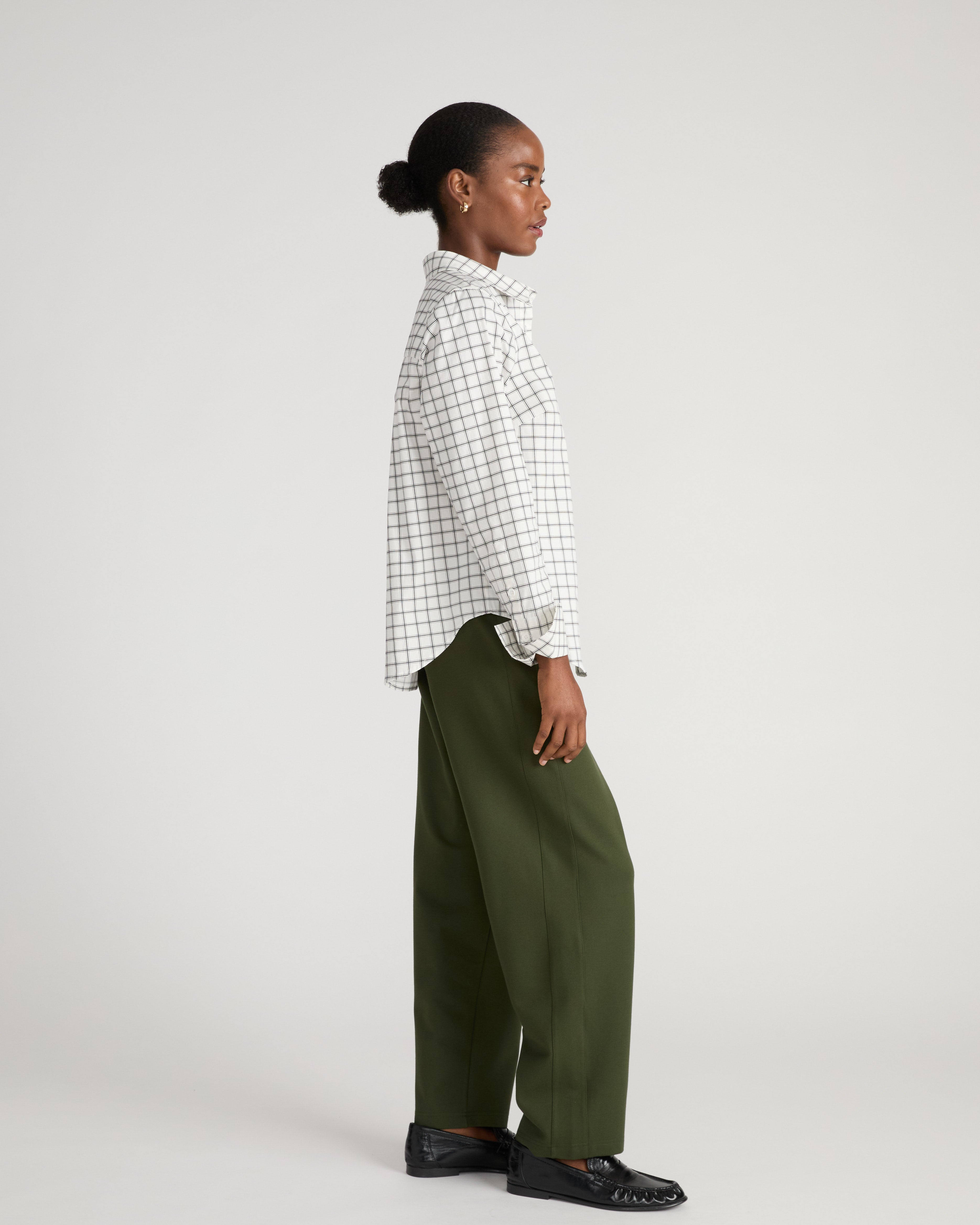 Henning x US Madison Shirt - White Windowpane Check – Universal