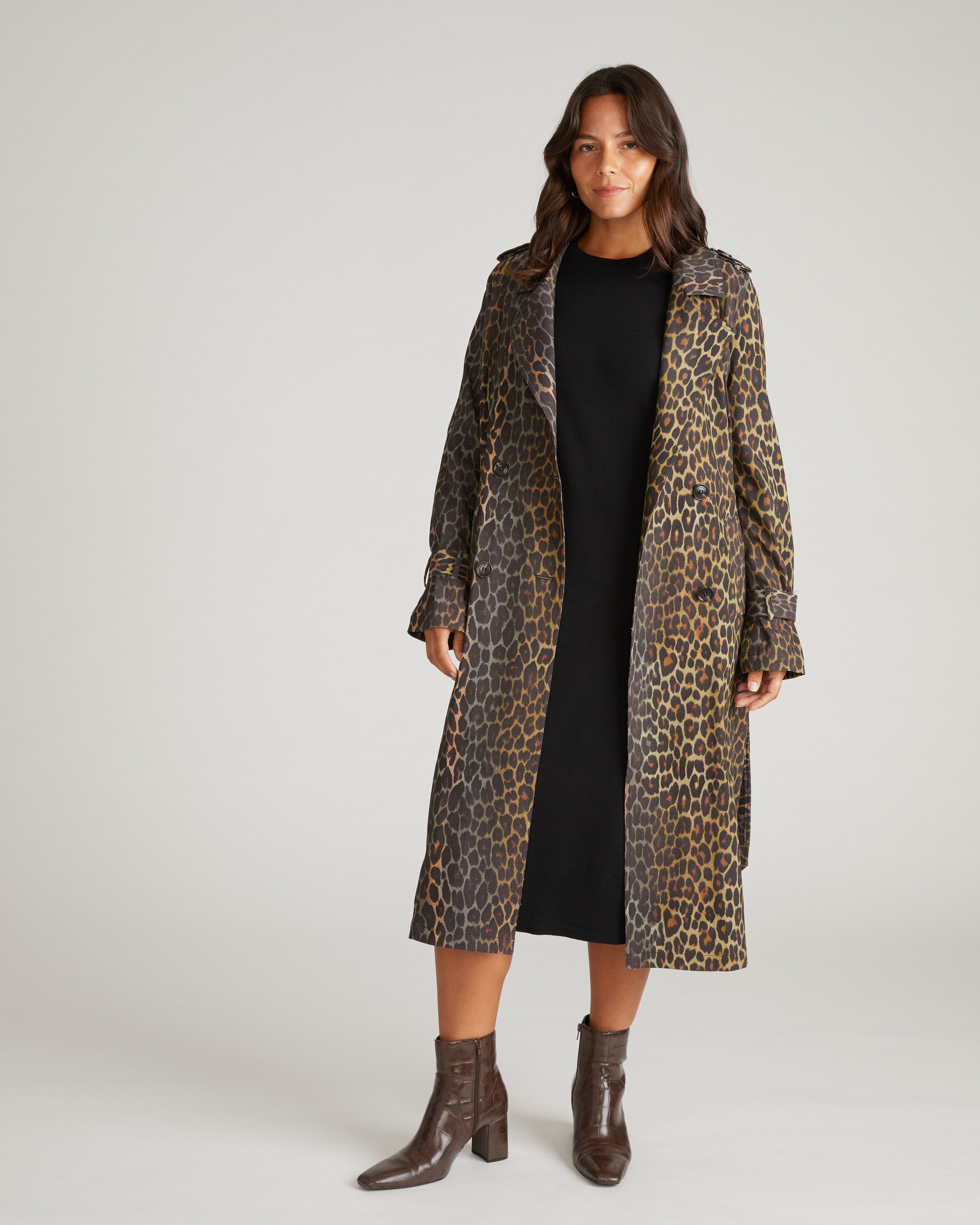 THE TOE PÂTÉ COLOR LONG COAT Brighton Oversized Trench Coat - Grey – Peppermayo