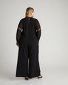US x Lauren Chan Lace and Chiffon Blouse - Black | Plus Size & Straight Size Women's Fashion | Universal Standard