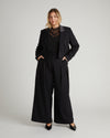 US x Lauren Chan Cropped Tuxedo Jacket - Black | Plus Size & Straight Size Women's Fashion | Universal Standard