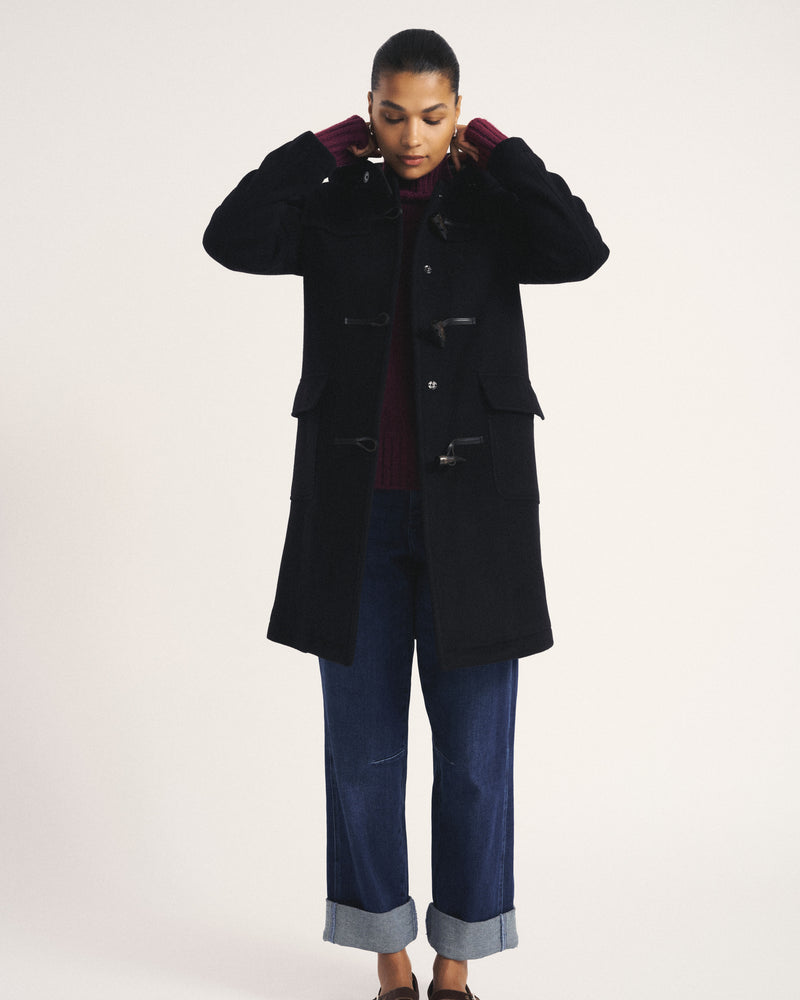 Highlands Duffle Coat - Black | Plus Size & Straight Size Women's Fashion | Universal Standard