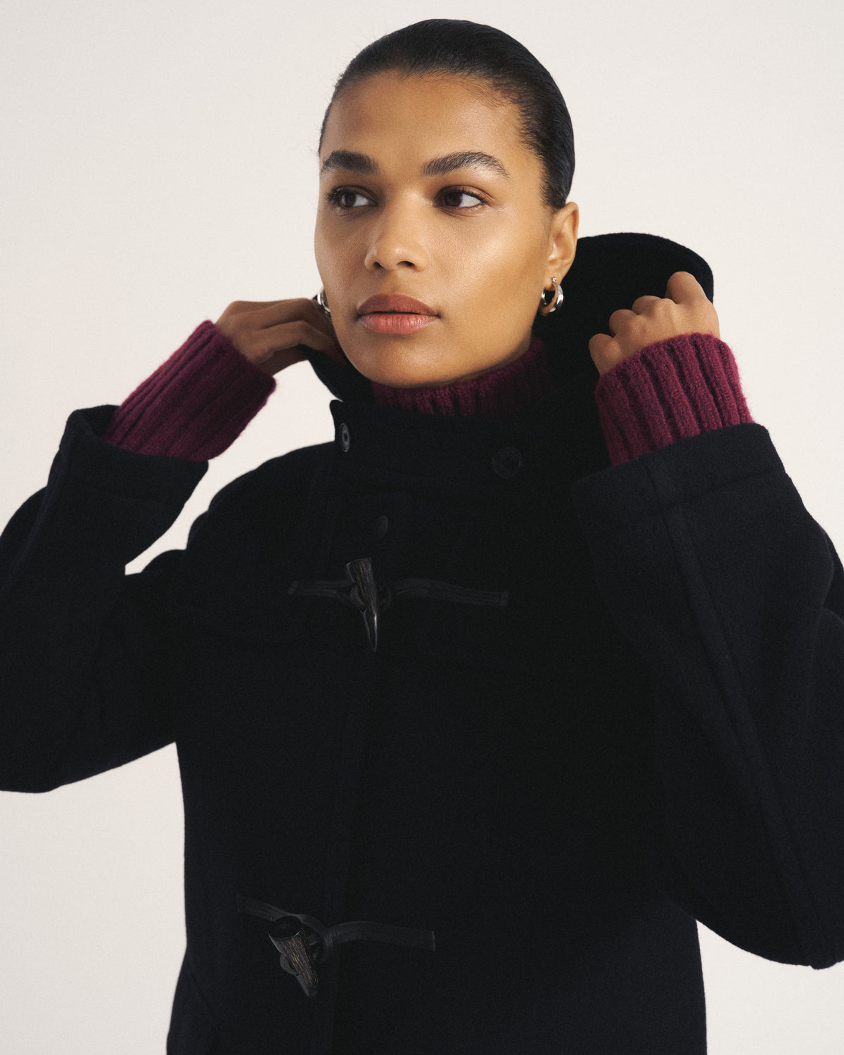 Highlands Duffle Coat - Black | Plus Size & Straight Size Women's Fashion | Universal Standard