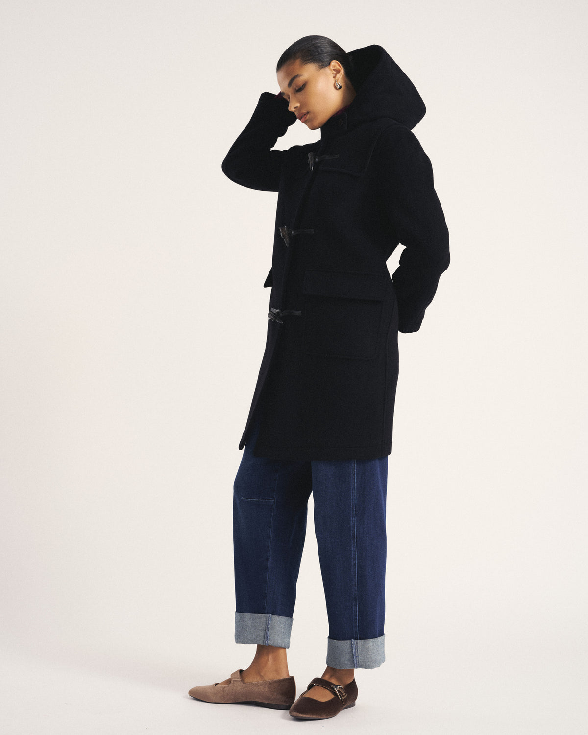 Highlands Duffle Coat - Black | Plus Size & Straight Size Women's Fashion | Universal Standard