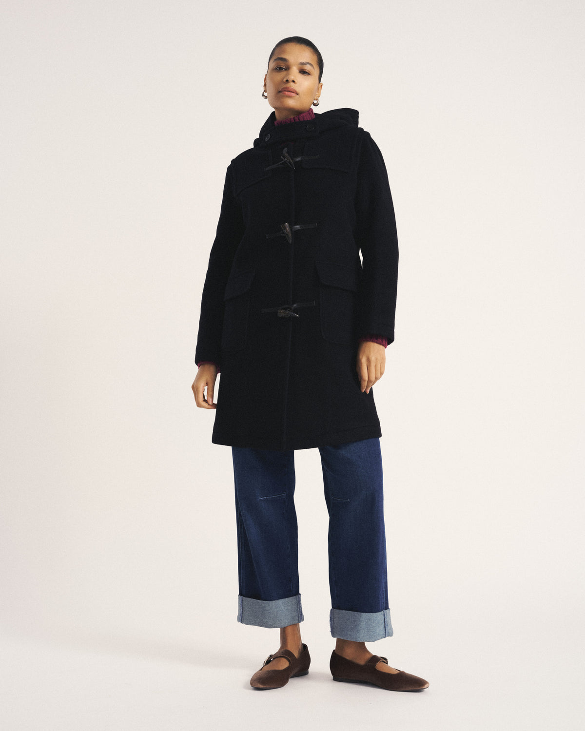 Highlands Duffle Coat - Black | Plus Size & Straight Size Women's Fashion | Universal Standard