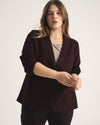 Beas Ponte Blazer - Black Cherry | Plus Size & Straight Size Women's Fashion | Universal Standard