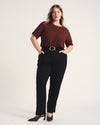 All Day Mercer Tapered Leg Pants - Black | Plus Size & Straight Size Women's Fashion | Universal Standard