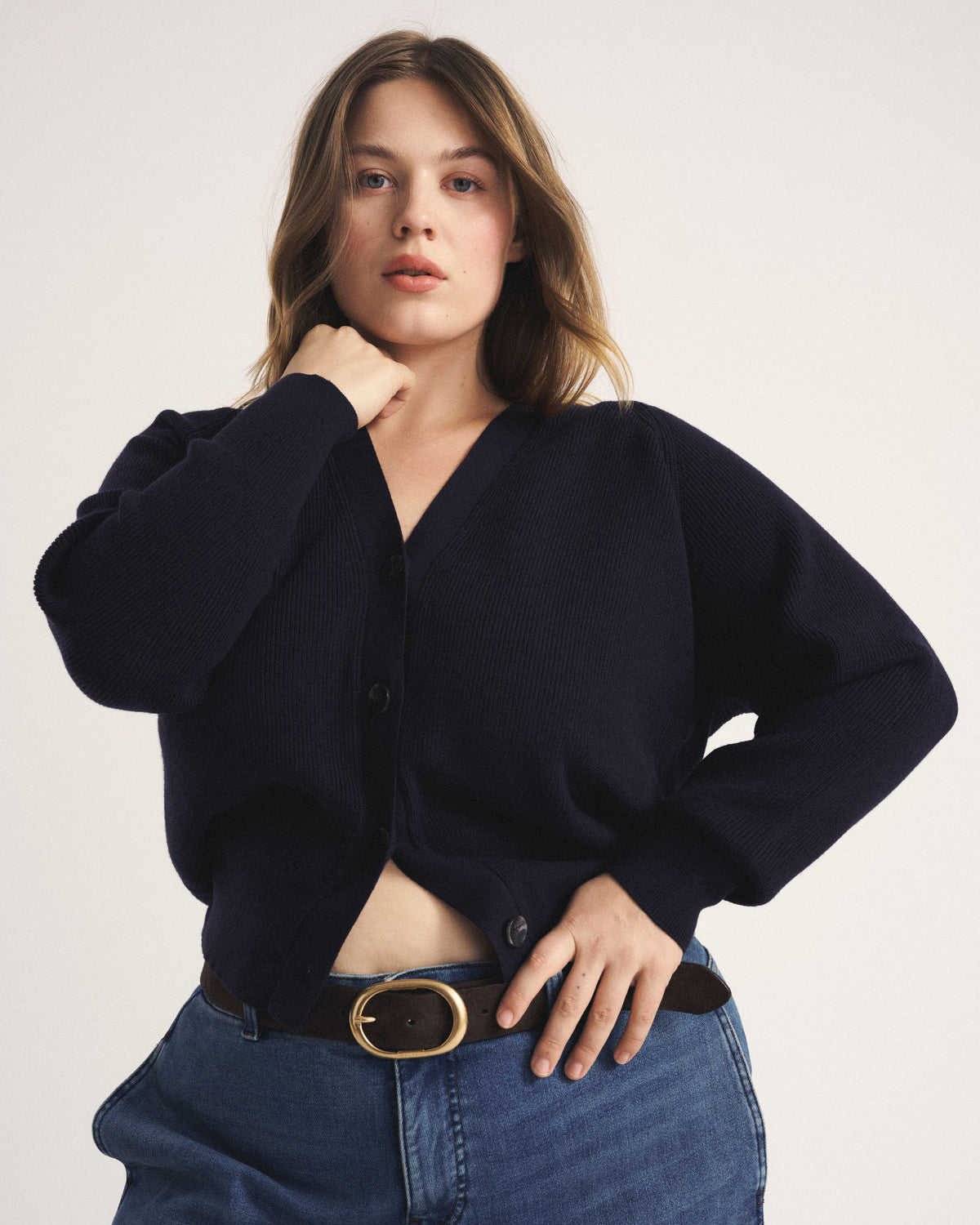 Better-Than-Wool Cardigan - Midnight | Plus Size & Straight Size Women's Fashion | Universal Standard