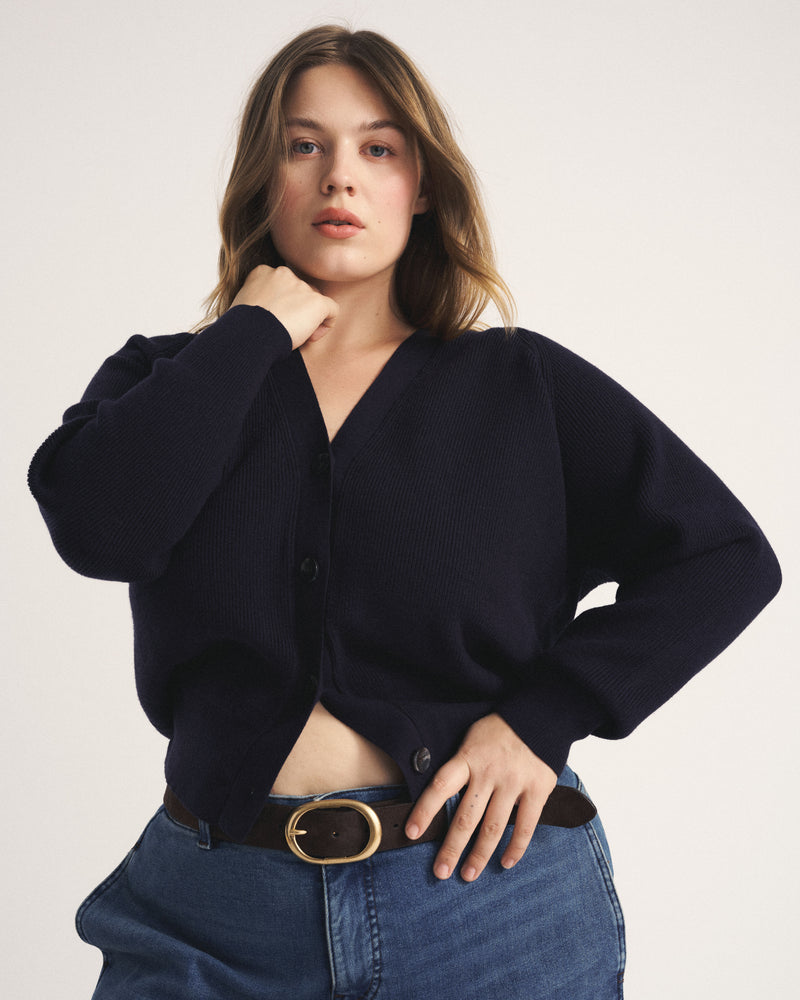 Better-Than-Wool Cardigan - Midnight | Plus Size & Straight Size Women's Fashion | Universal Standard