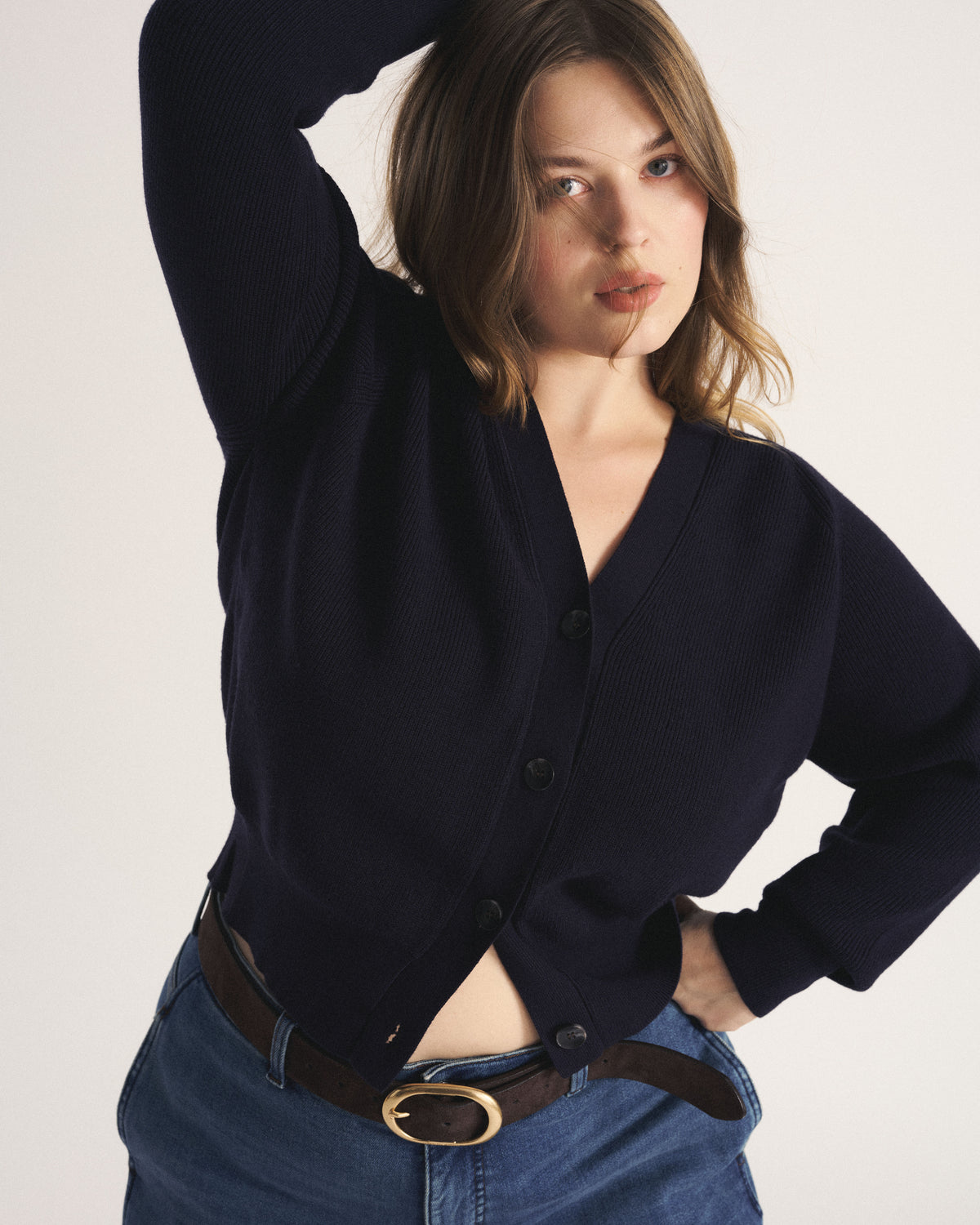 Better-Than-Wool Cardigan - Midnight | Plus Size & Straight Size Women's Fashion | Universal Standard