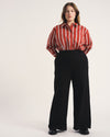 Stephanie Wide Leg Ponte Pants - Black | Plus Size & Straight Size Women's Fashion | Universal Standard