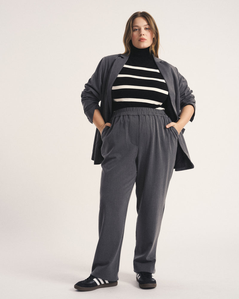 All Day Easy Pants - Gray Heather | Plus Size & Straight Size Women's Fashion | Universal Standard