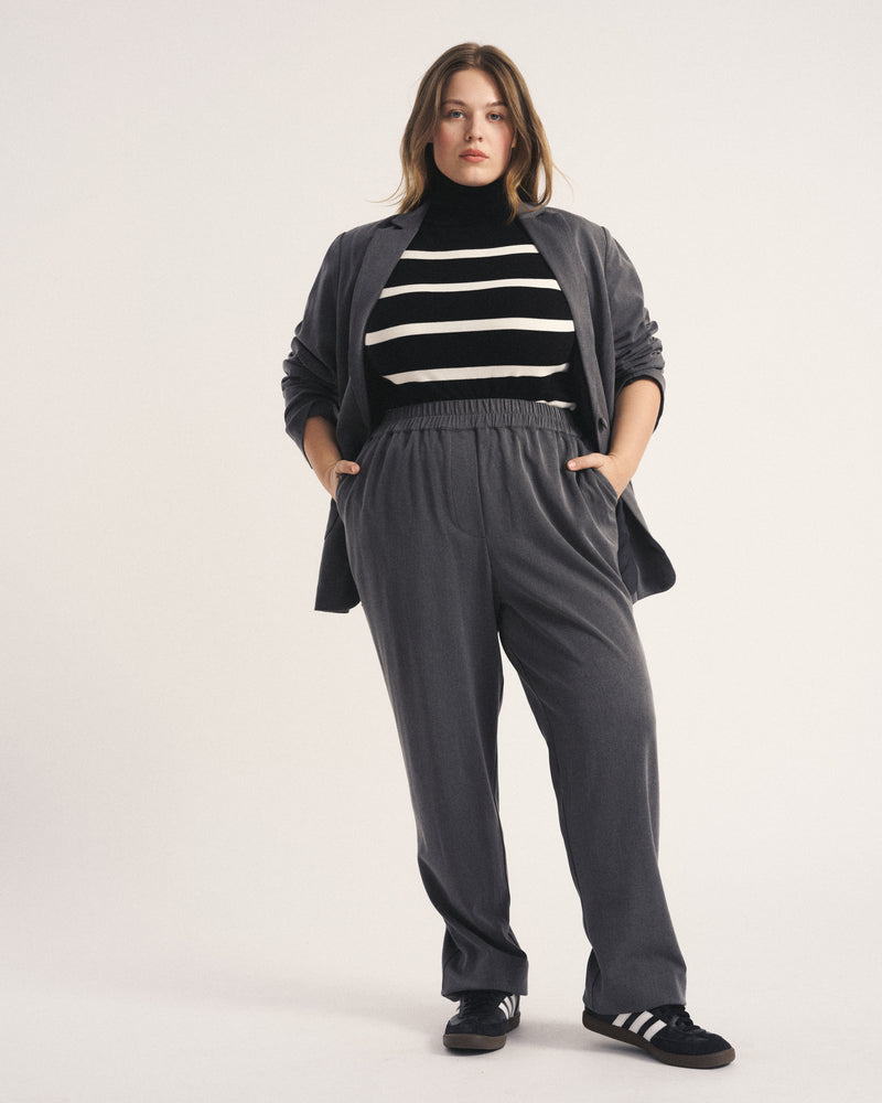 All Day Easy Pants - Gray Heather | Plus Size & Straight Size Women's Fashion | Universal Standard