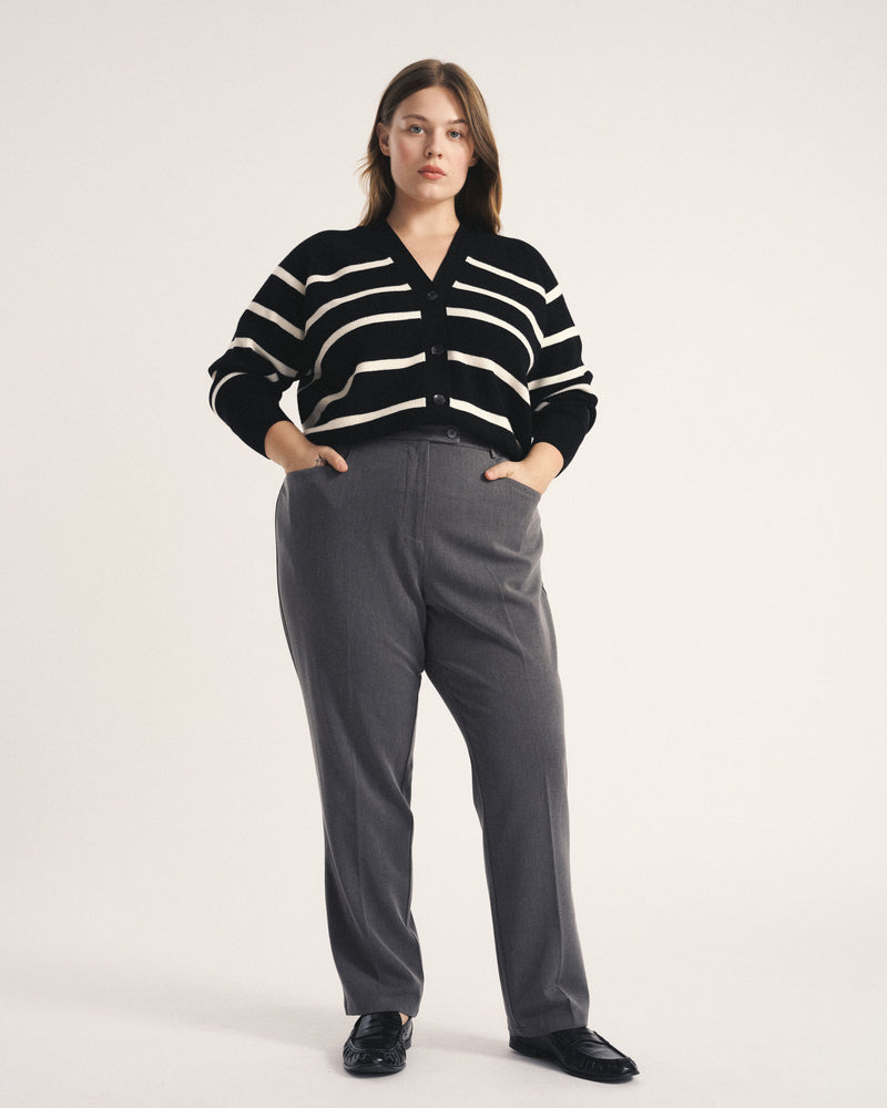 All Day Cigarette Pants - Gray Heather | Plus Size & Straight Size Women's Fashion | Universal Standard