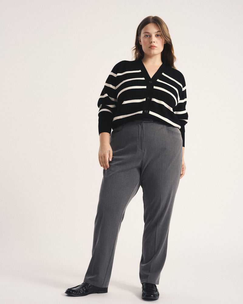All Day Cigarette Pants - Gray Heather | Plus Size & Straight Size Women's Fashion | Universal Standard