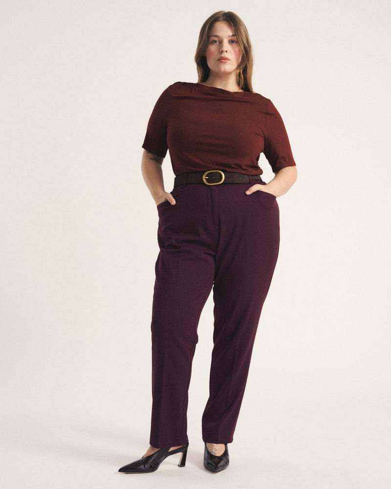 All Day Cigarette Pants - Gamay | Plus Size & Straight Size Women's Fashion | Universal Standard
