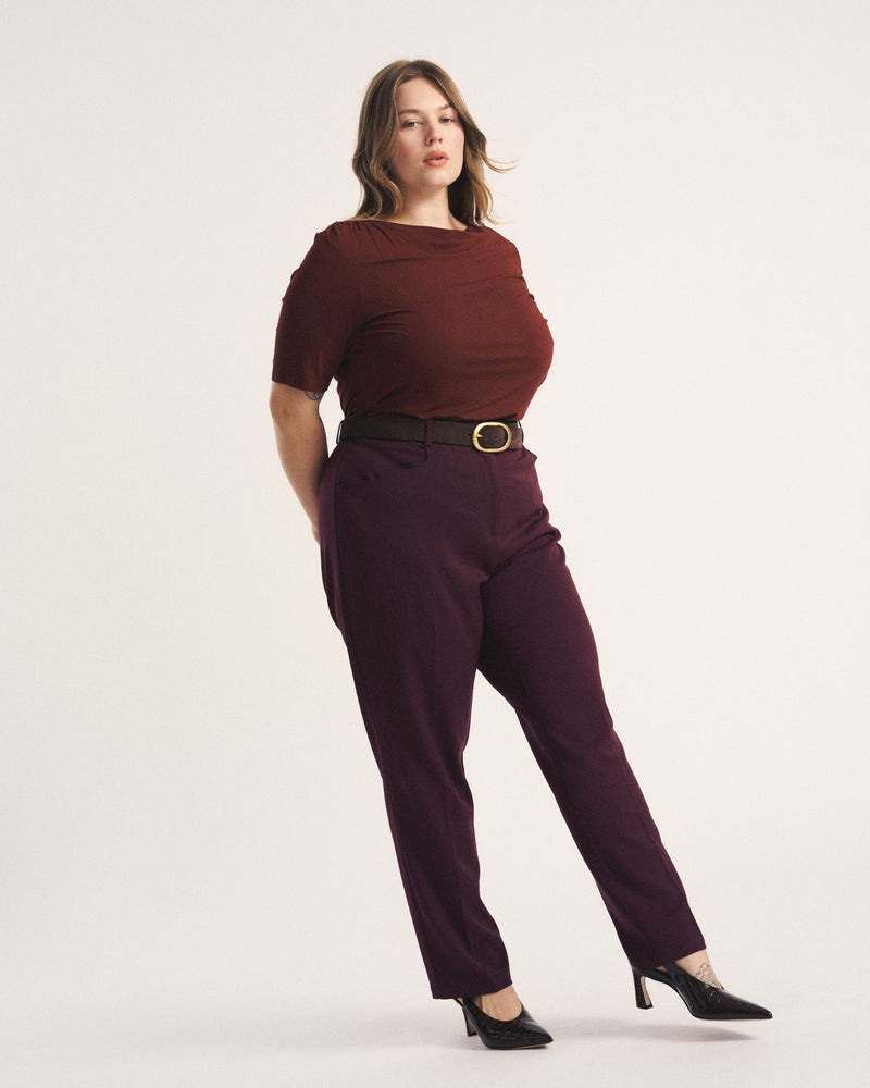All Day Cigarette Pants - Gamay | Plus Size & Straight Size Women's Fashion | Universal Standard