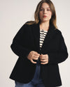 Kidjo Tailored Wool Blend Jacket - Black | Plus Size & Straight Size Women's Fashion | Universal Standard
