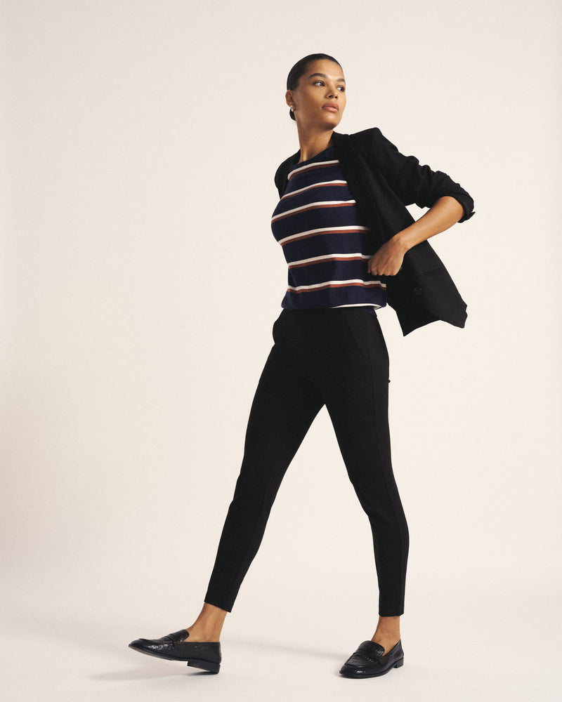 Minimalist Moro Pocket Signature Ponte Pants - Black | Plus Size & Straight Size Women's Fashion | Universal Standard