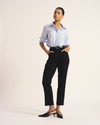 Elbe Stretch Poplin Shirt Classic Fit - Serene Blue