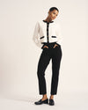 Long Cigarette Ponte Pants - Black | Plus Size & Straight Size Women's Fashion | Universal Standard