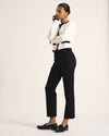 Long Cigarette Ponte Pants - Black | Plus Size & Straight Size Women's Fashion | Universal Standard