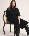 Odeon Stretch Poplin Shirtdress - Black