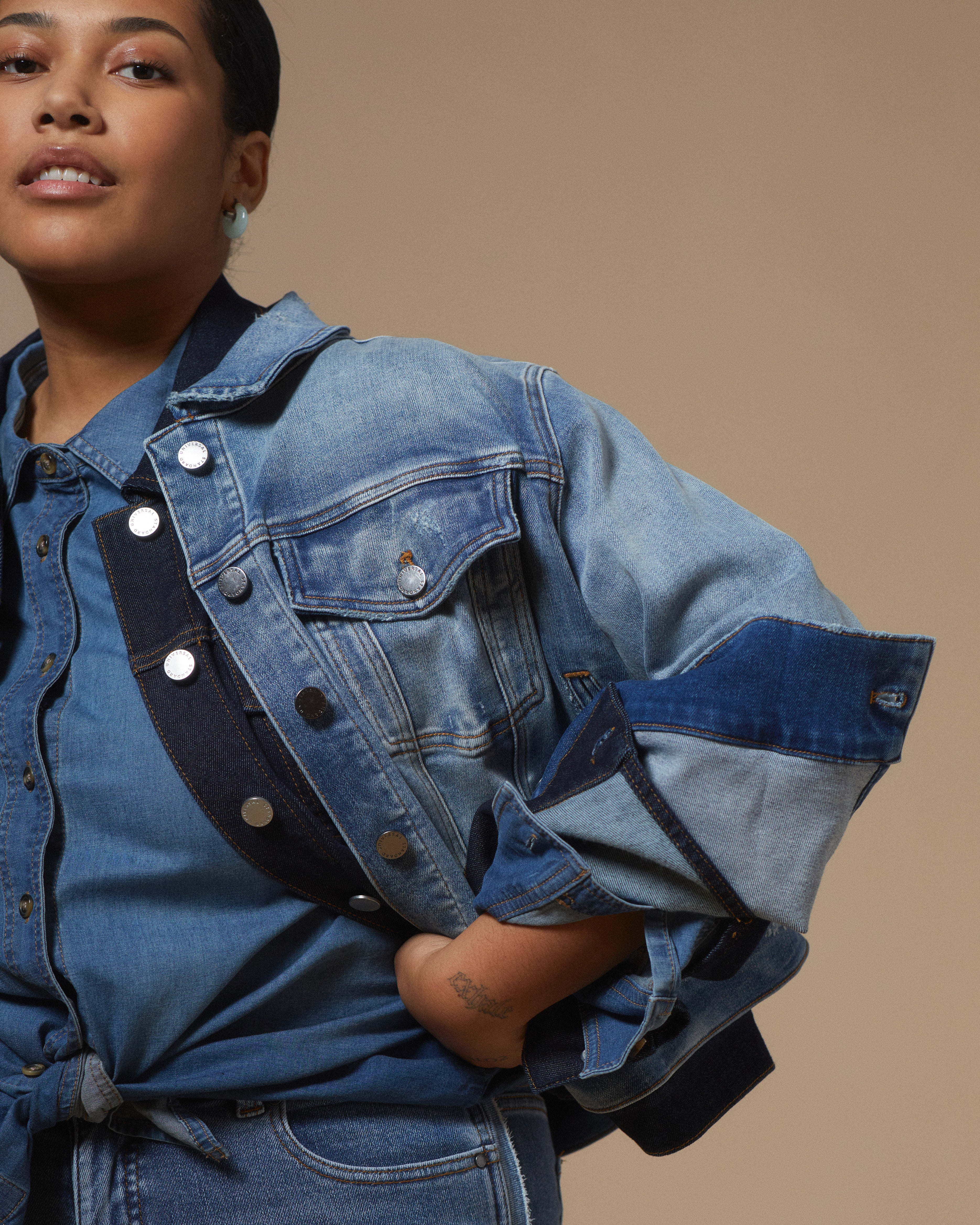 Kelsey Denim Jacket - Light Blue – Universal Standard