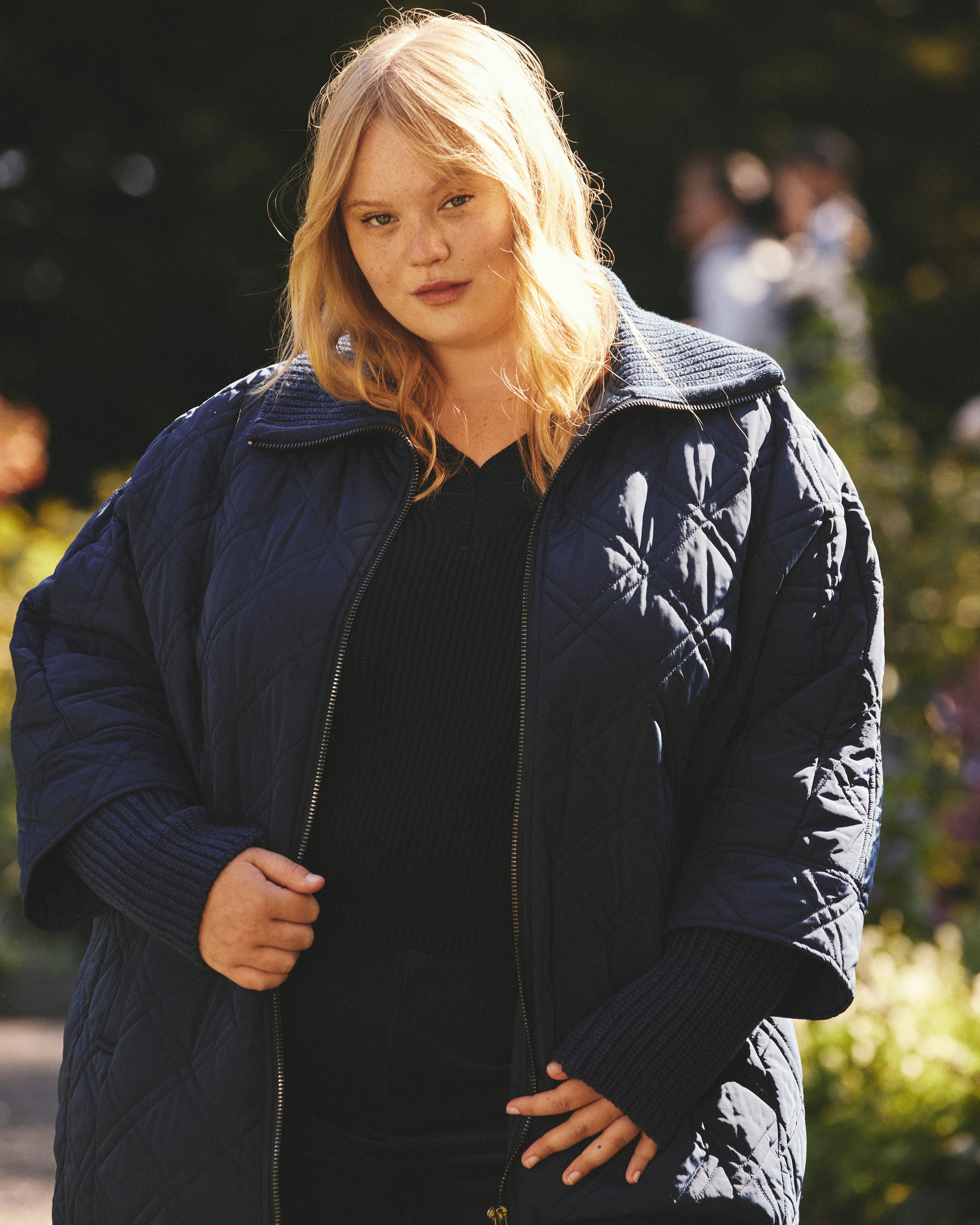 Arcadia Puffer Coat - Pageant Blue – Universal Standard