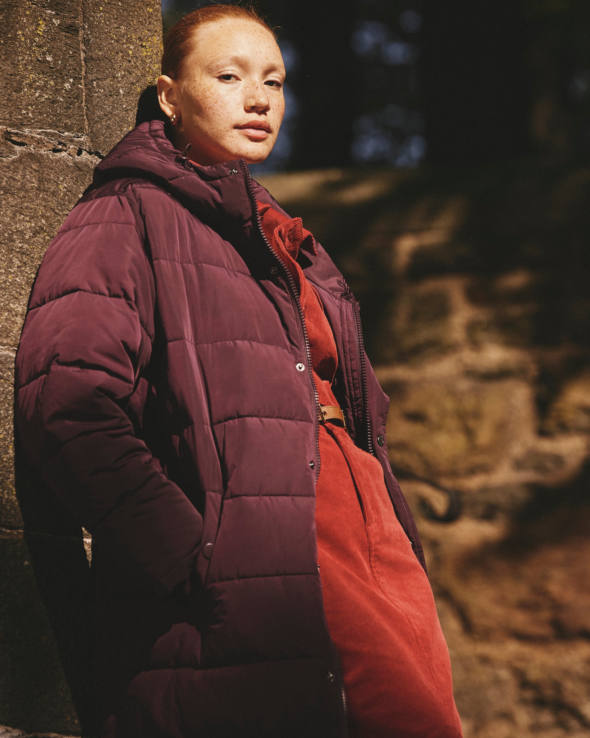 Everest Long Hooded Puffer 2 - Gamay