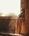 Camila Wide Leg Corduroy Pants - Classic Camel