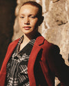 Davis Corduroy Blazer - Autumnal Red