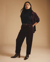 Dakota Twisted Leg Corduroy Pants - Gamay