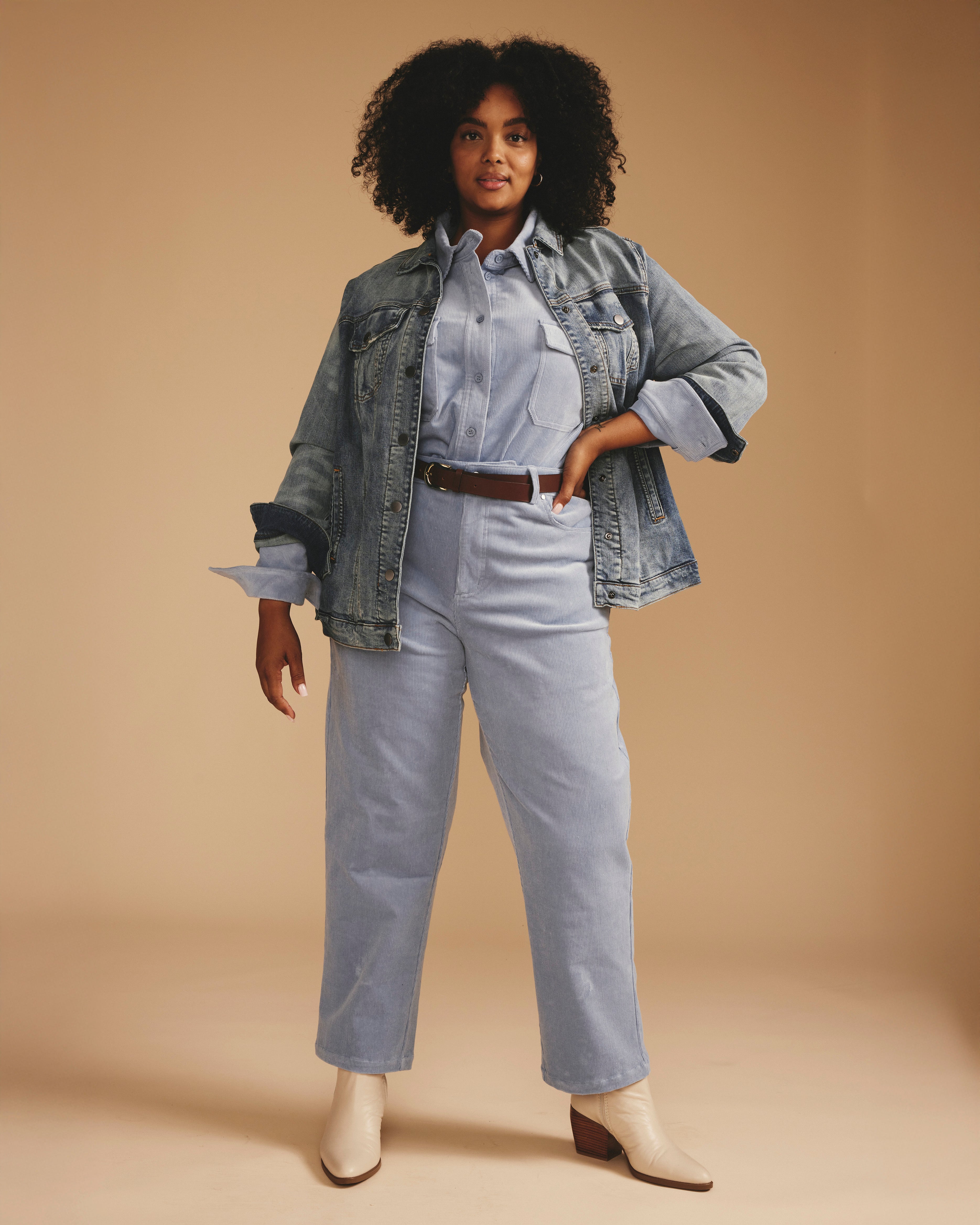 Corduroy Greenwich Jacket - Washed Rain – Universal Standard