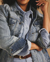 Corduroy Greenwich Jacket - Washed Rain