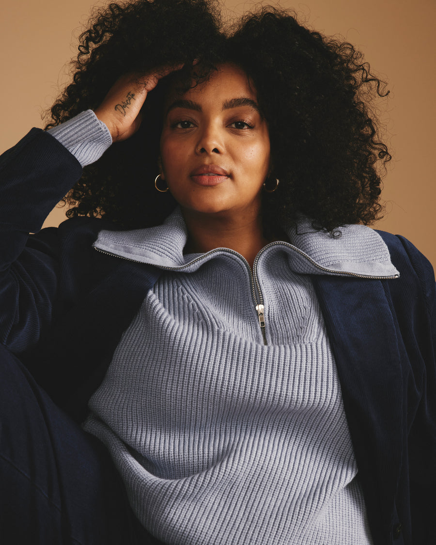 Brenda Zip Cardigan