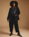 Dakota Twisted Leg Corduroy Pants - Pageant Blue