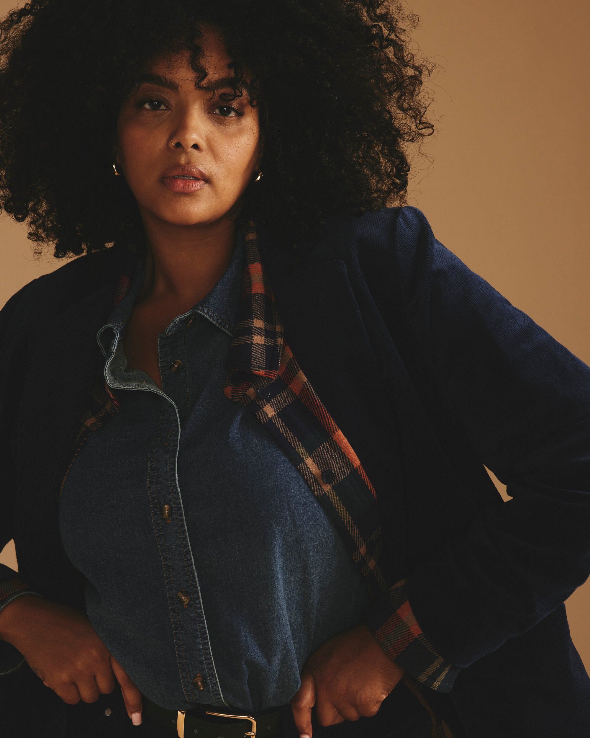 Davis Corduroy Blazer - Pageant Blue