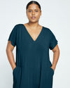 UltimateS Jemma V Neck Jumpsuit - Deep Sea