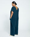 UltimateS Jemma V Neck Jumpsuit - Deep Sea