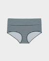 UltimateS Full Coverage High Rise Brief - Deep Sea/White Stripe