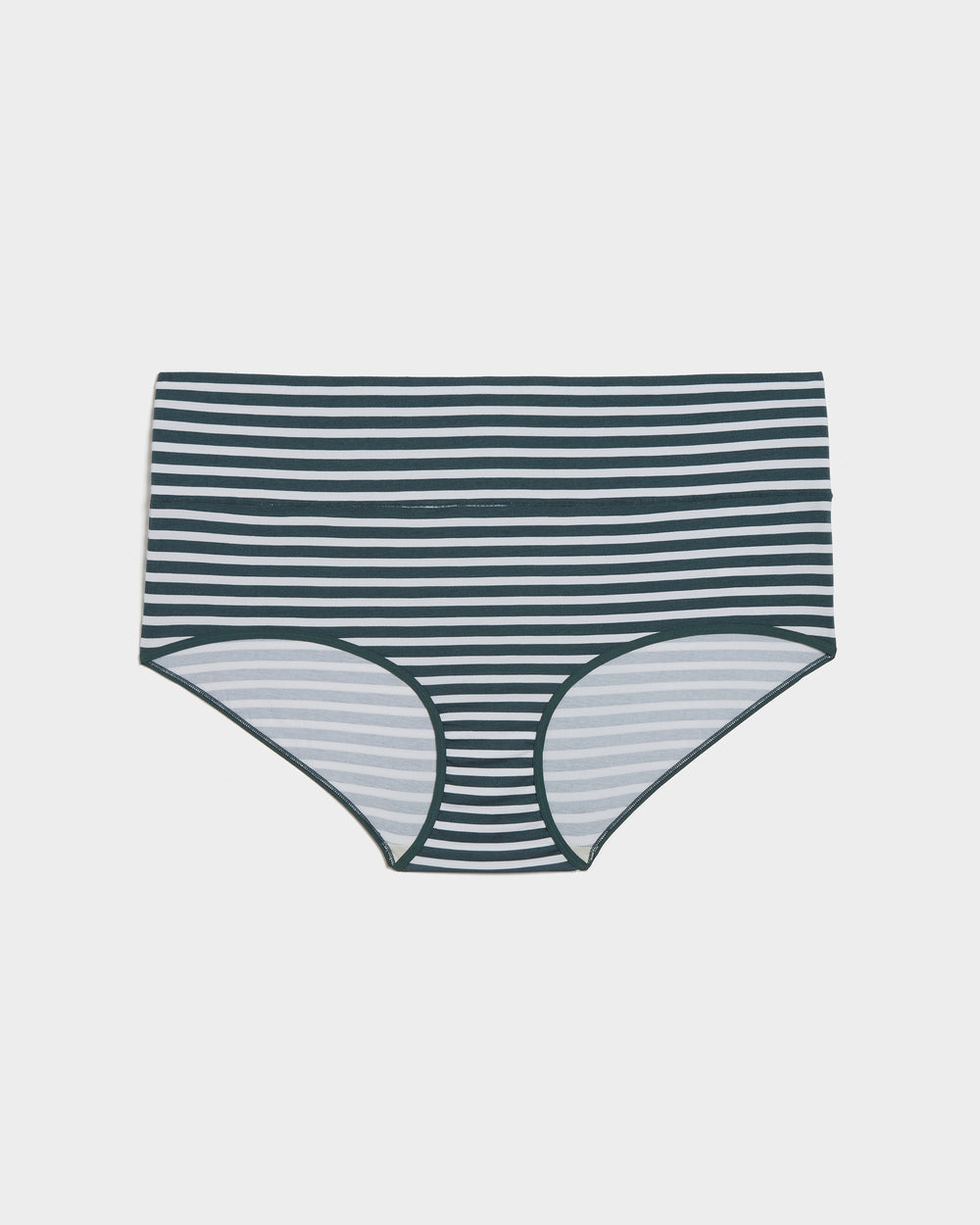 UltimateS Full Coverage High Rise Brief - Deep Sea/White Stripe