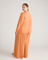 Isadora Wide Leg Lounge Pants - Melon